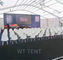 Διαφανές κυρτό σκηνών μέγεθος έκτασης κάλυψης σκηνών Windproof 12m - 40m